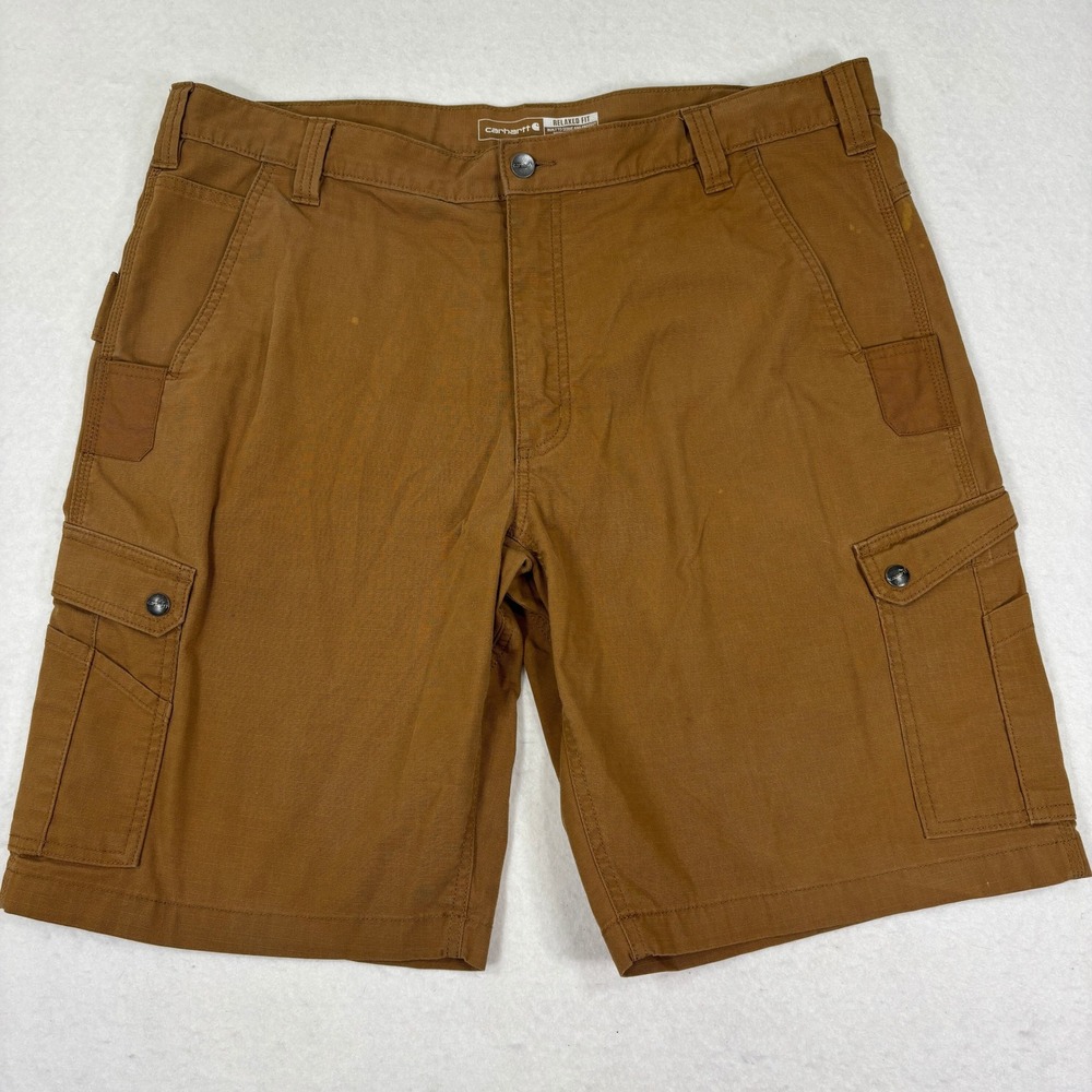 Carhartt Cargo Shorts Mens‎ 40 Ripstop Relaxed Fit Workwear Utility
